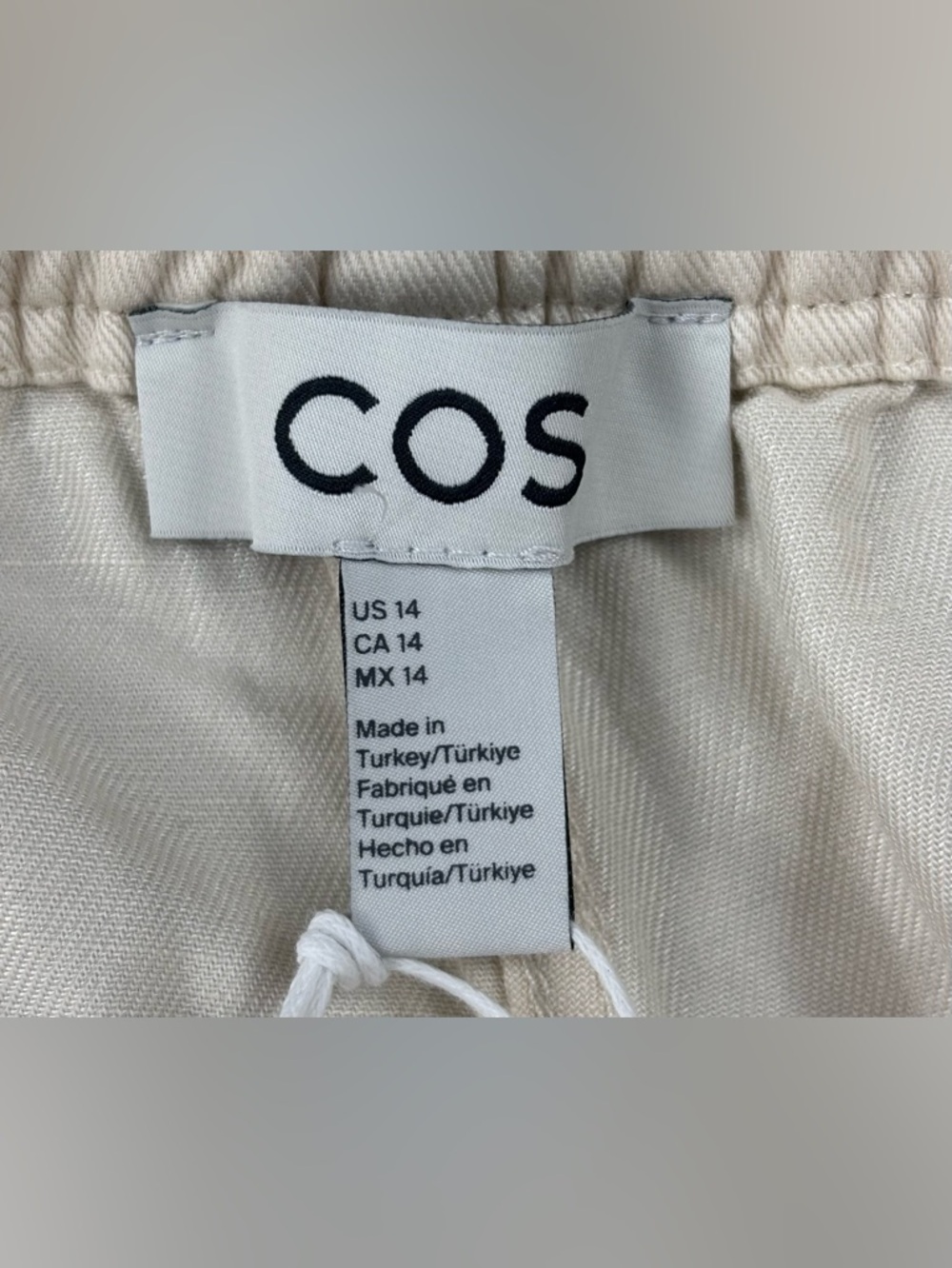 COS | Draw-String Trouser | NWT | Women’s Size 14 - Picture 3 of 13